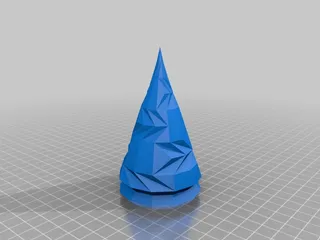 Low-Poly Hollow Yule Trees