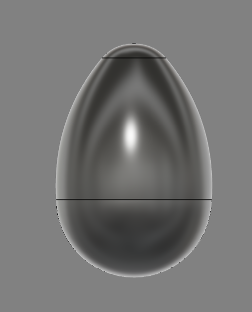 Twist lock Egg with hidden compartment