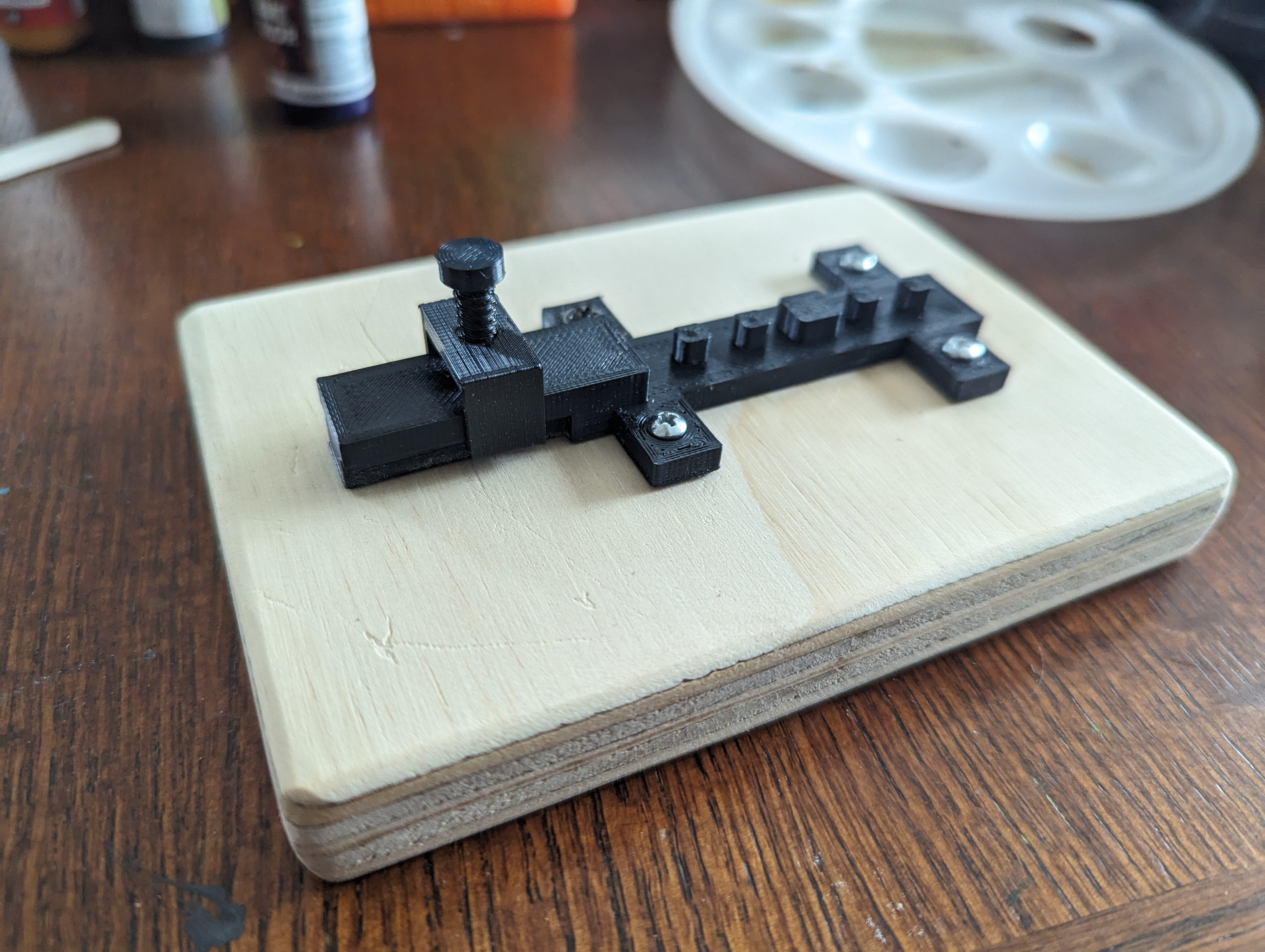 Miniatura 3 do modelo 3D Mini Craft Miter Box Base