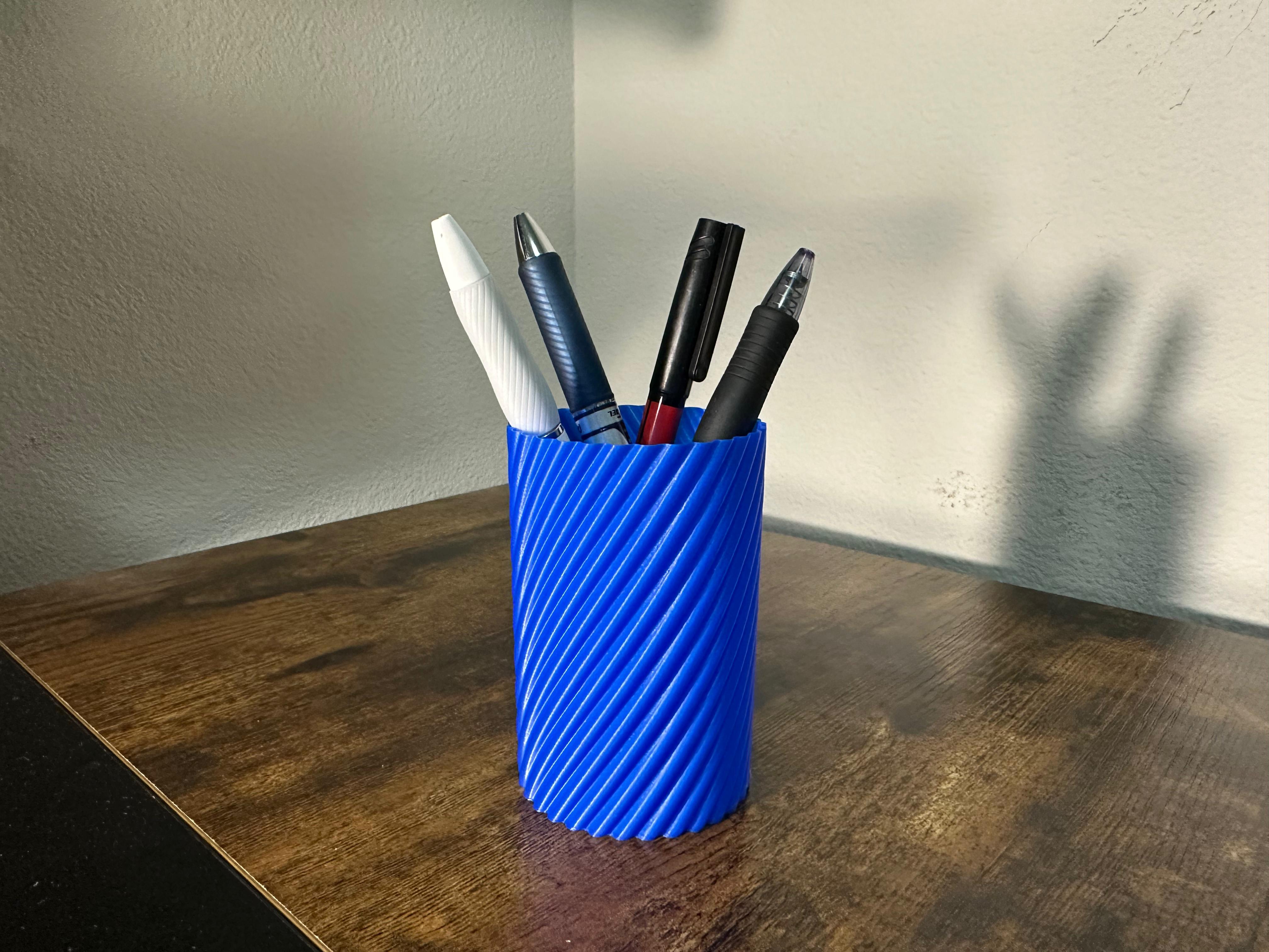 Spiral Pencil Holder (vase mode)