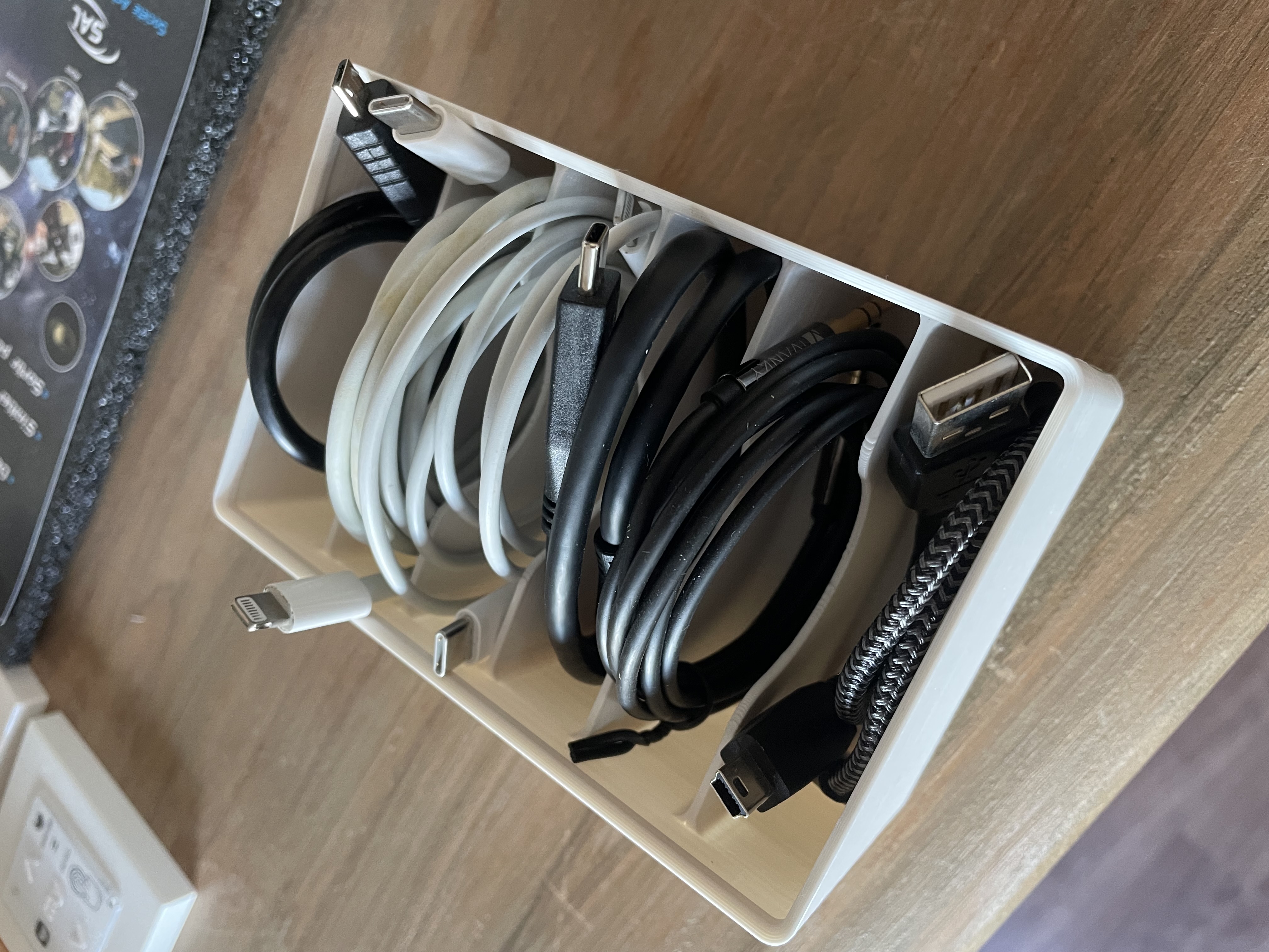 Gridfinity Cable Storage