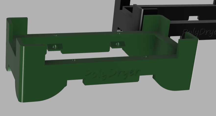 Polydryer stacker for 2.4 / trident roofrack