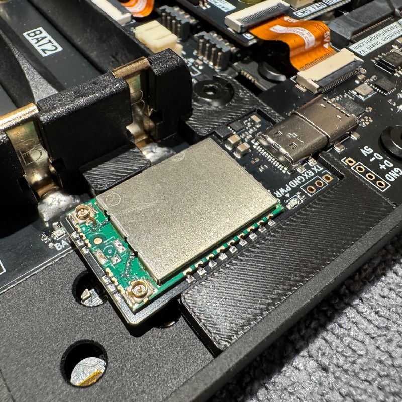 HackerGadgets AC1200 holder for the Clockwork Pi uConsole by g7ufo ...