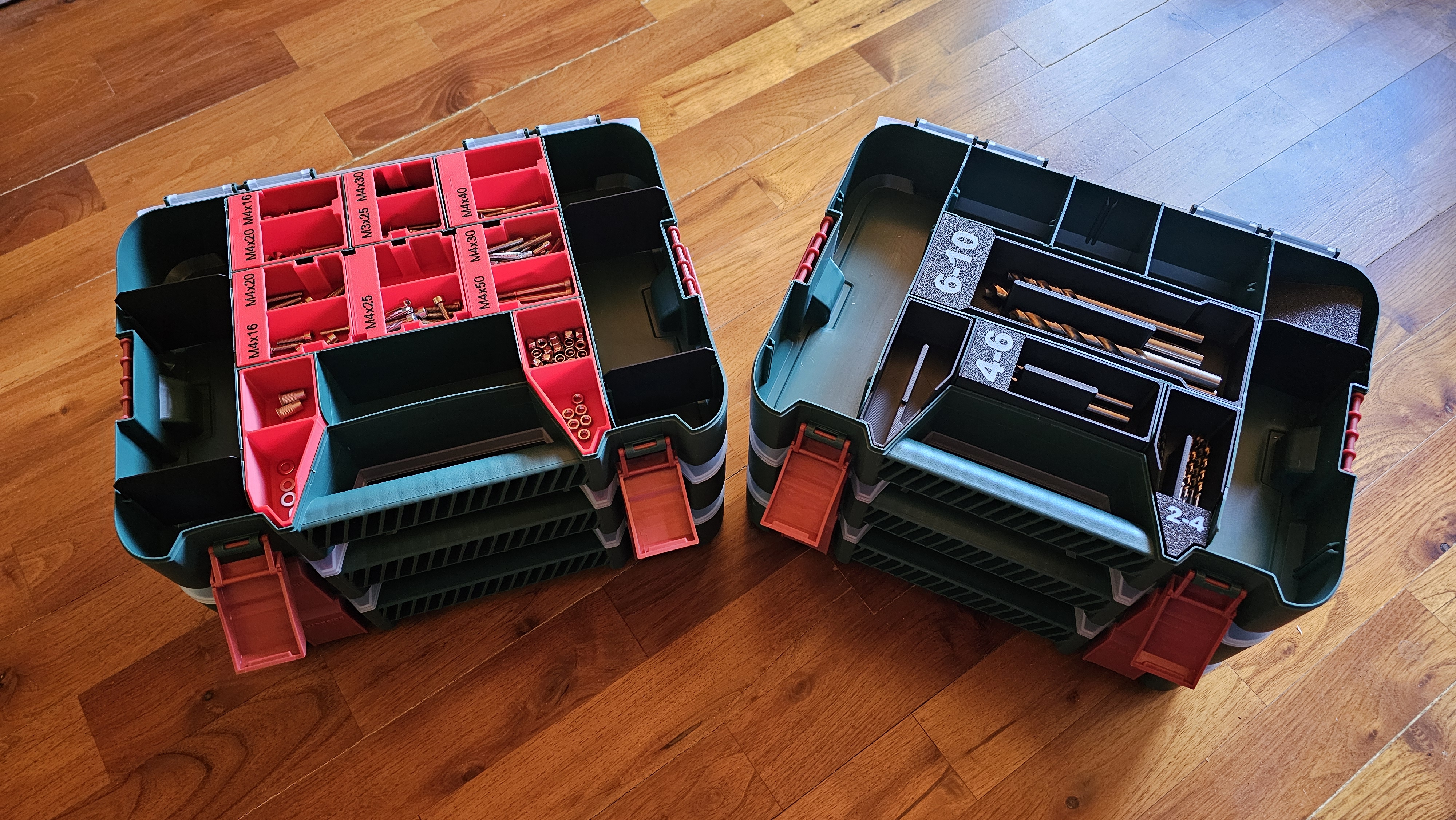 Parkside Interlock-Organizer inserts
