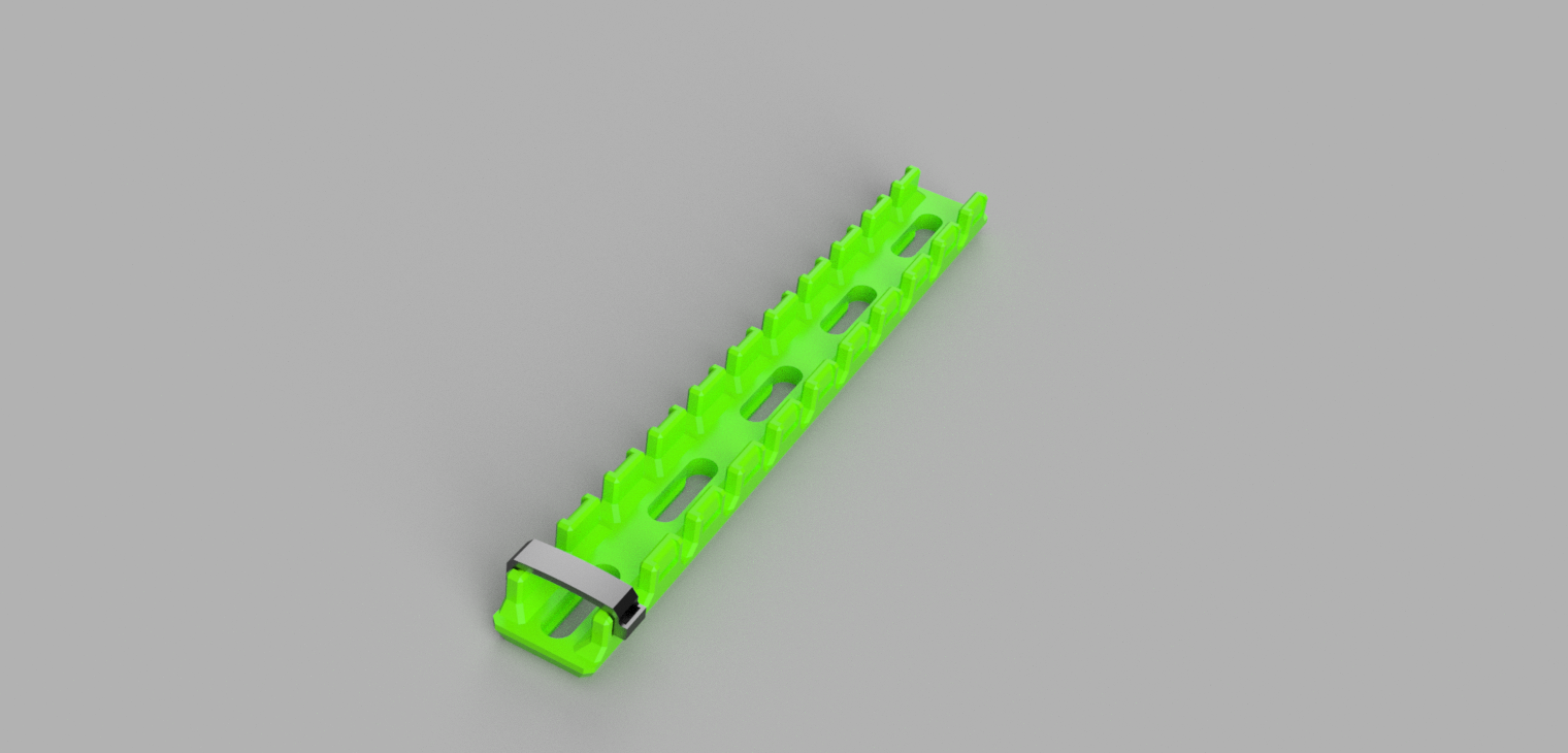 Miniatura 2 do modelo 3D Ratrig Cable Tray Parametric