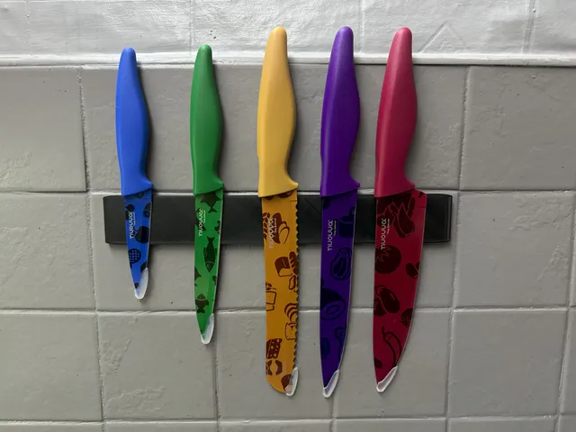 Basic Wall Mount Kitchen Knife Holder 5 set