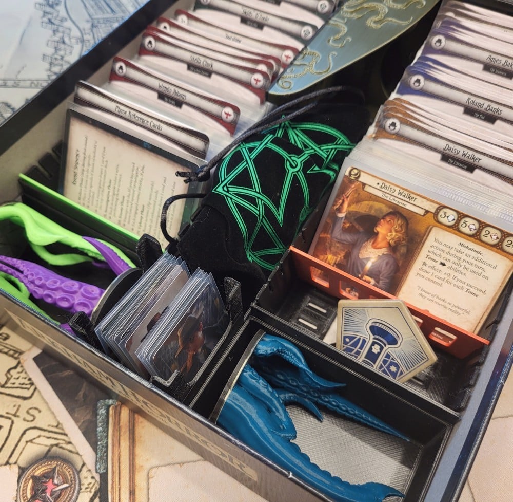 Arkham Horror LCG: Box Trays Fitted to Encounter Deck Tray (New Game ...