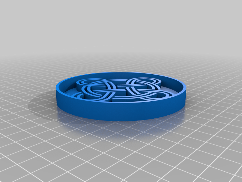 Miniatura 2 do modelo 3D Celtic Cross Coasters