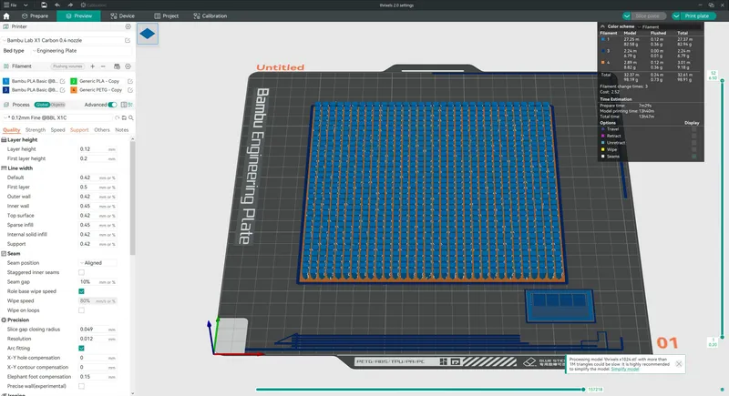 Thrixels - a system for 3D printed pixel art. by timixretroplays ...