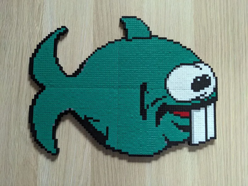 Thrixels - a system for 3D printed pixel art. by timixretroplays ...