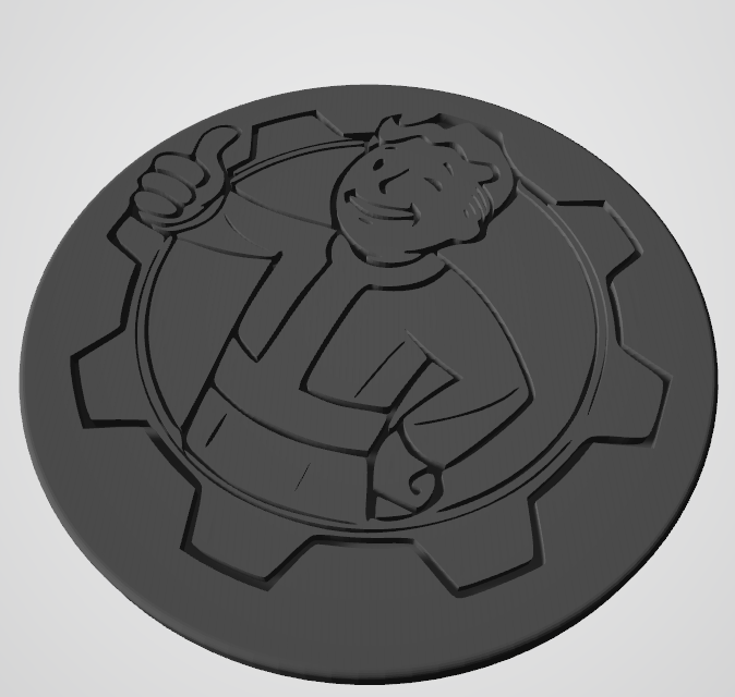 Fallout Vault Boy by AlanH007 | Download free STL model | Printables.com