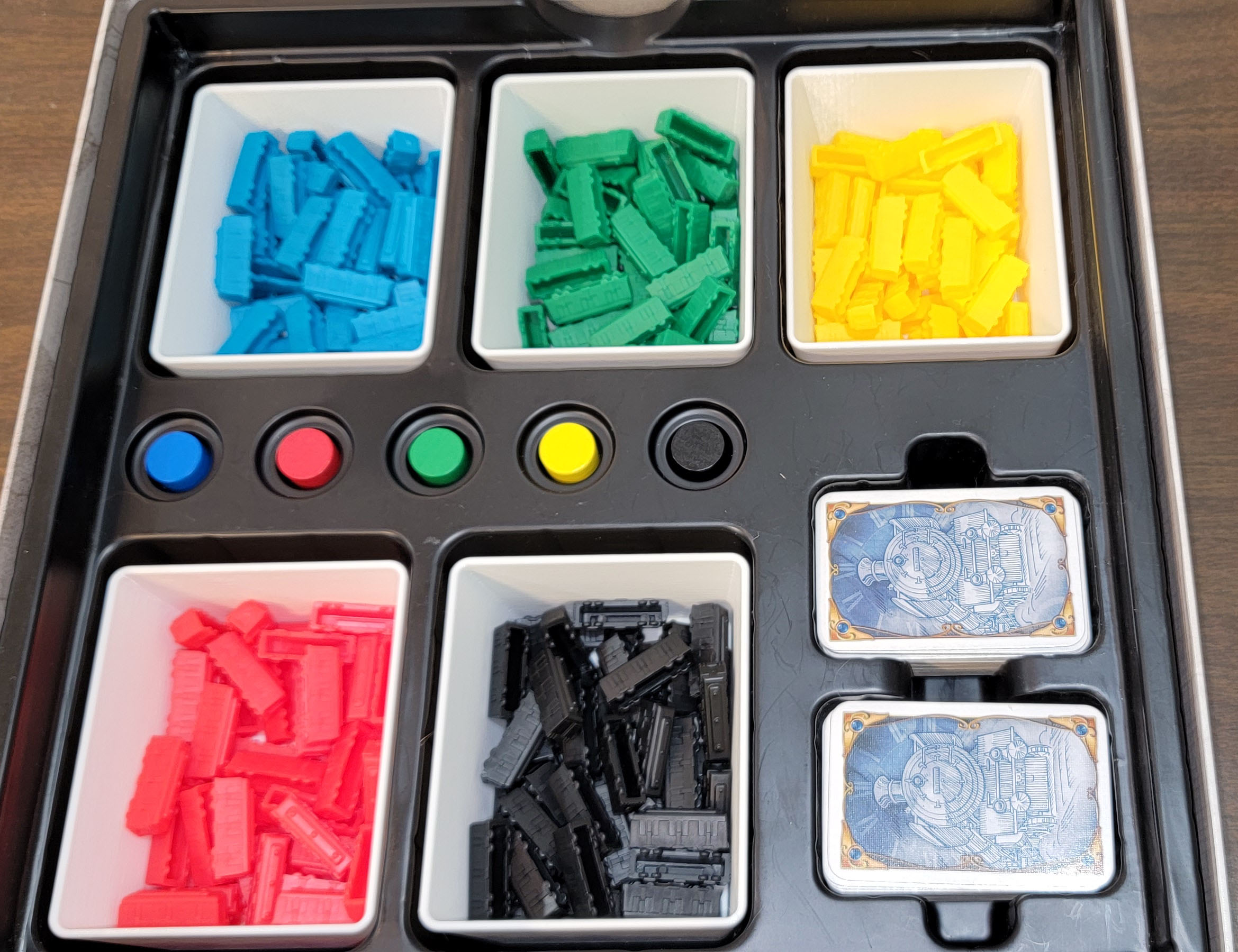 TICKET TO RIDE Insert for Train Cars