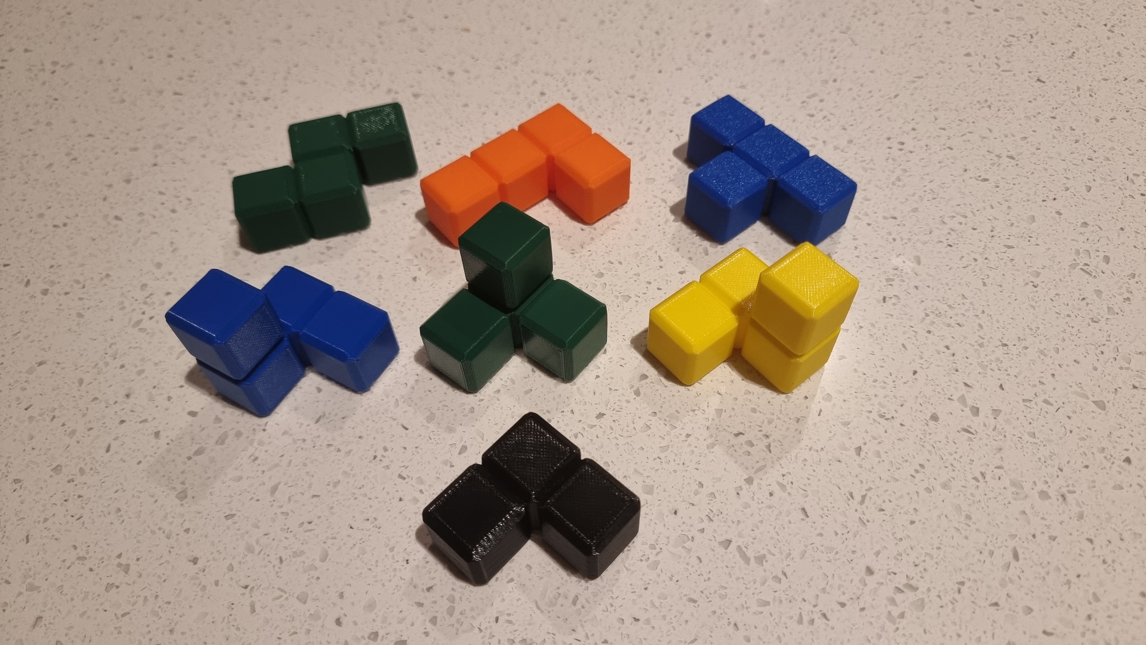 Miniatura 2 do modelo 3D Soma Cube Puzzle