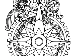 north star wall art