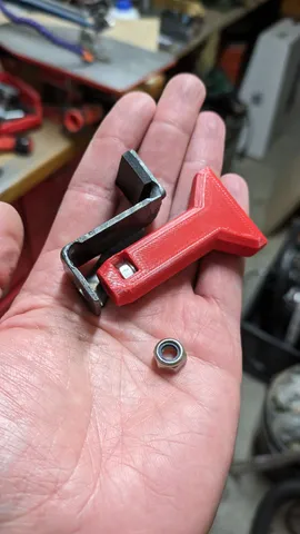 Nut extension handle