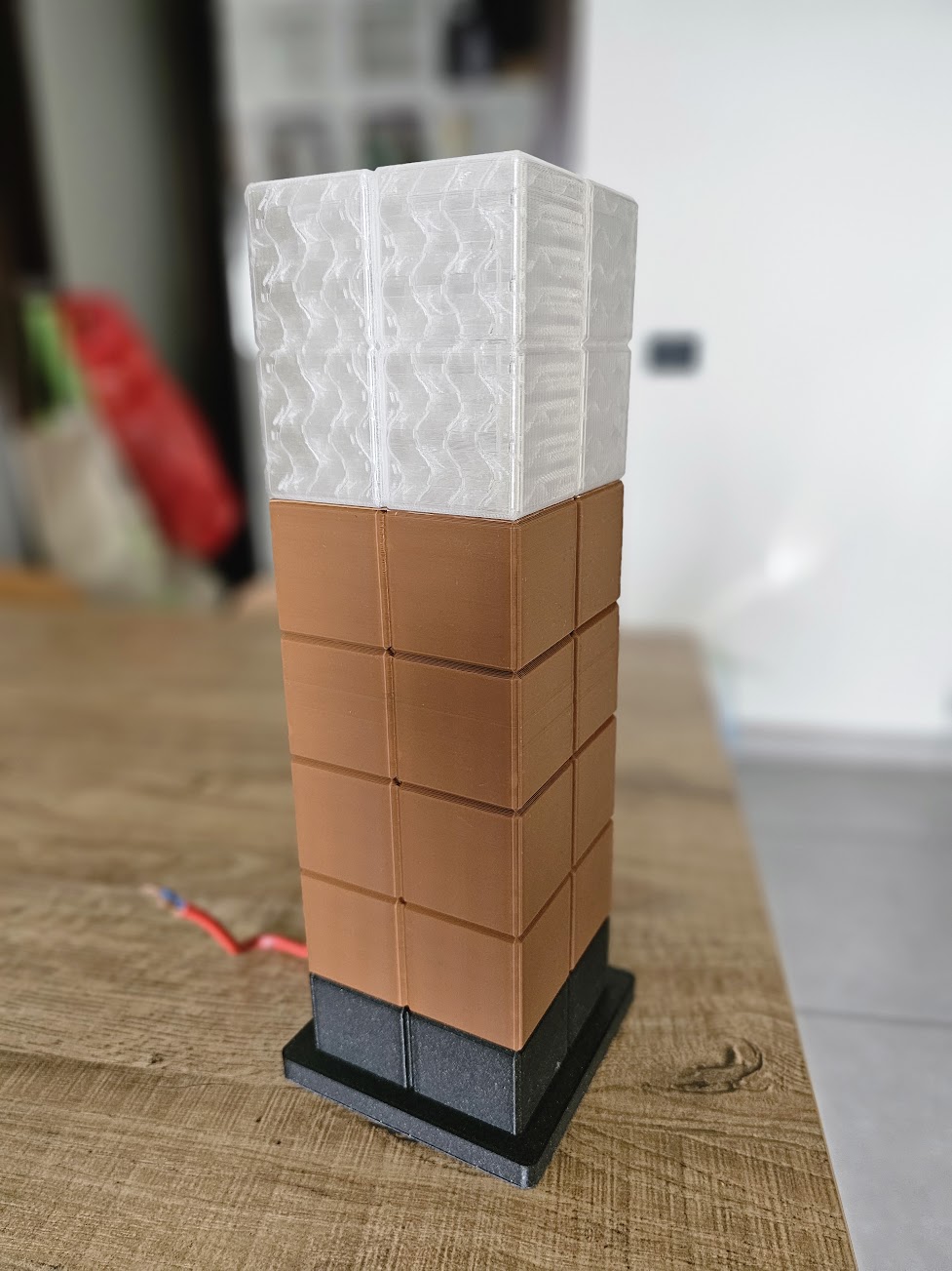 Miniatura 12 do modelo 3D E27 bulb Minecraft torch
