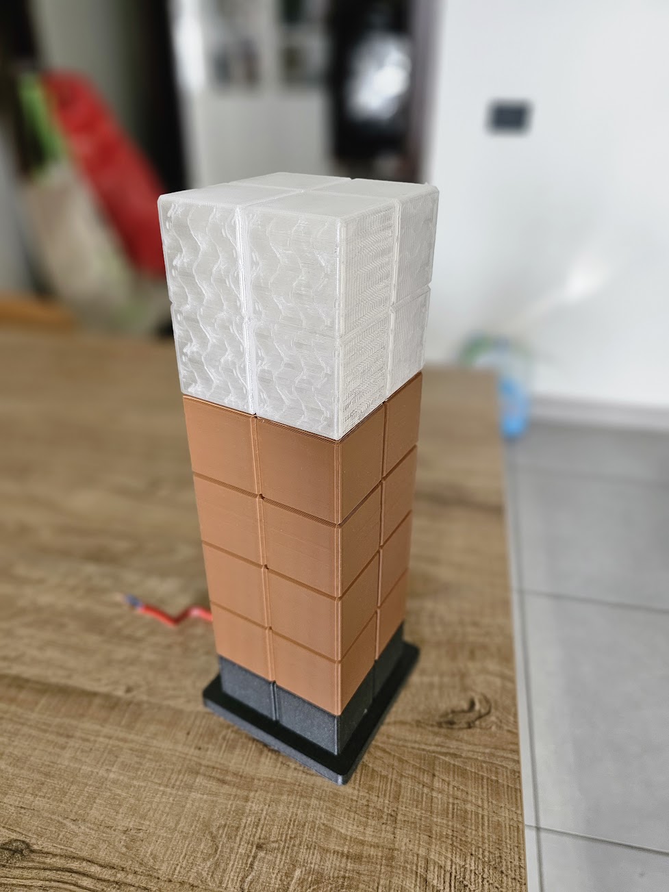 Miniatura 11 do modelo 3D E27 bulb Minecraft torch