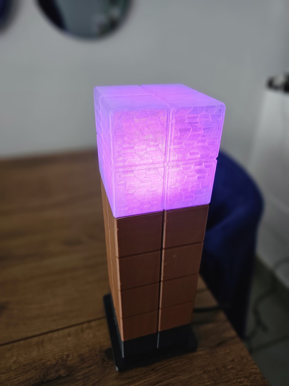 Miniatura 5 do modelo 3D E27 bulb Minecraft torch