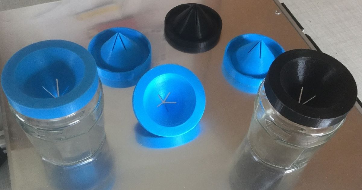 Fruit Fly Trap (Customizable) by geit_de | Download free STL model ...