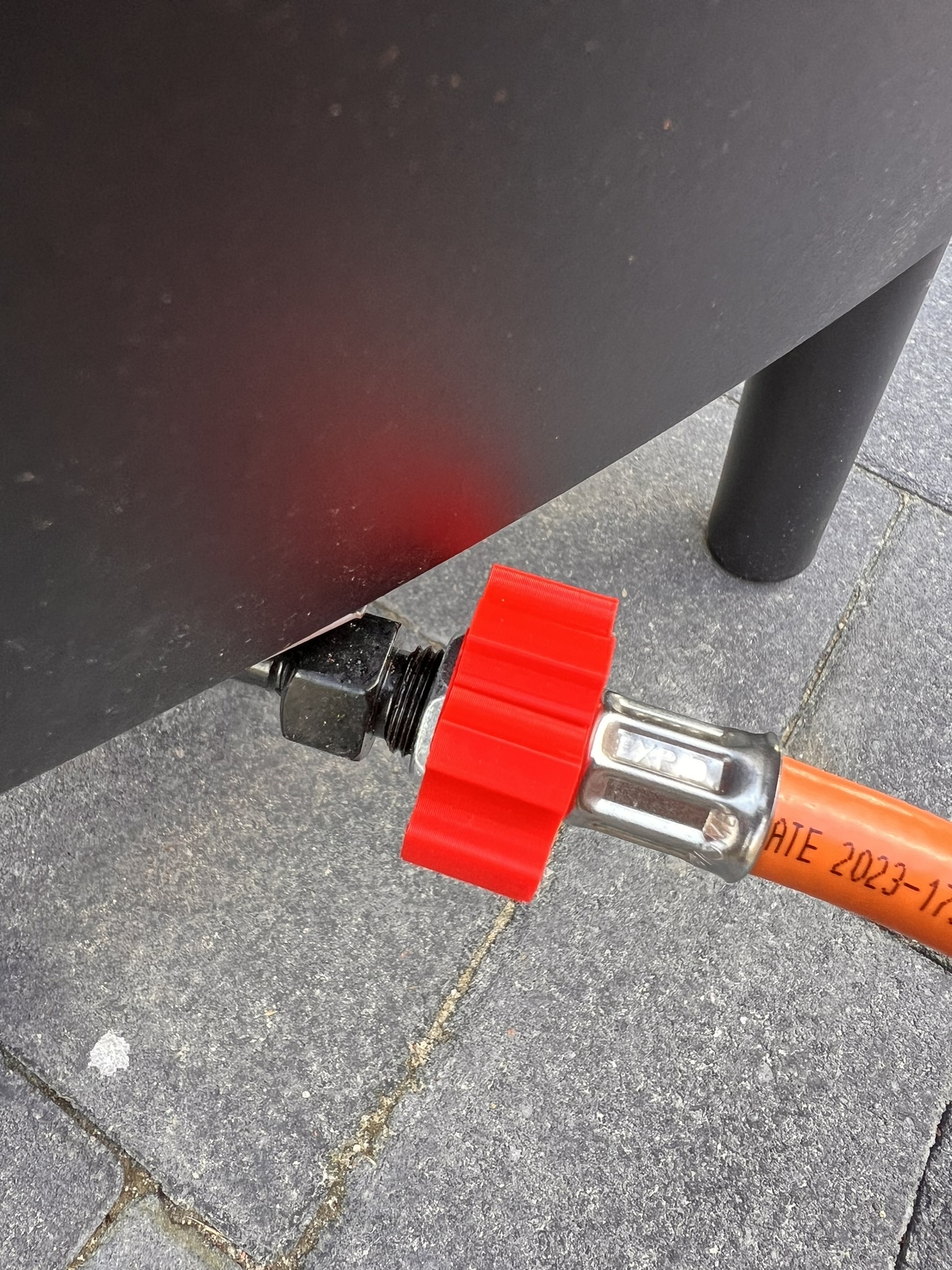 Überwürfmutter für Gasschlauch 17mm