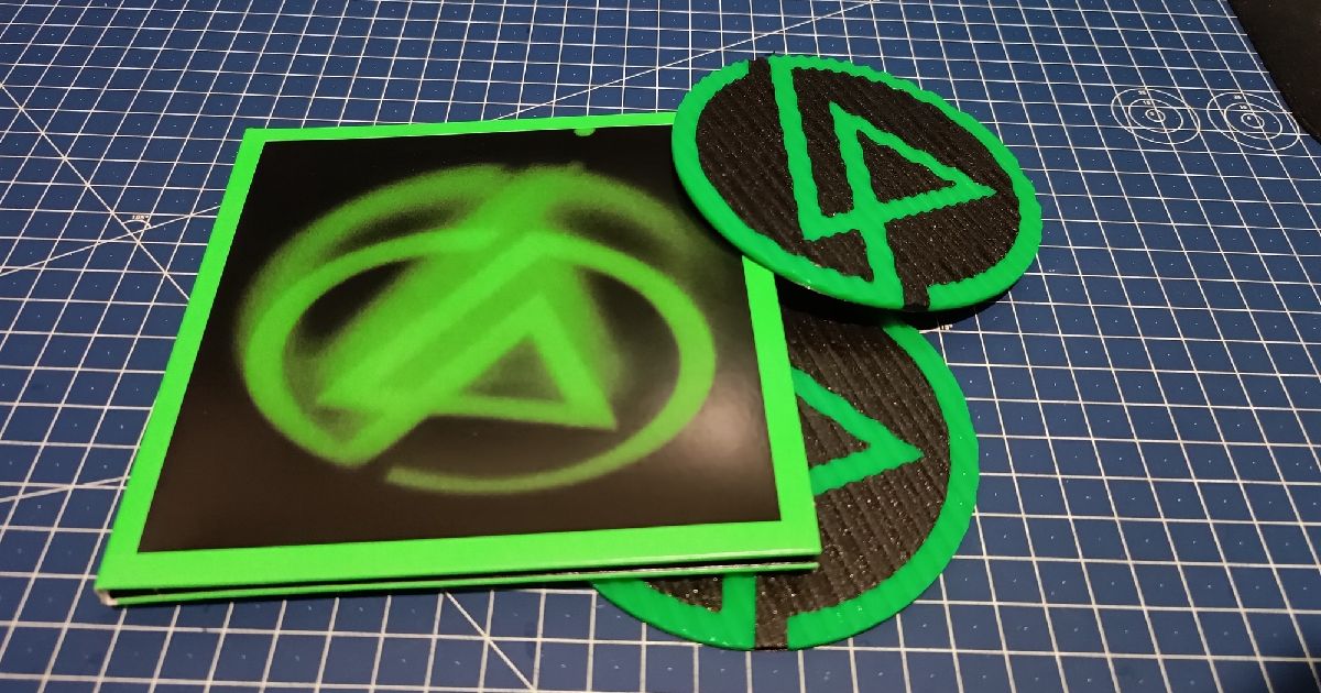 Linkin Park Papercuts Coaster By Michal Linhart | Download Free STL ...