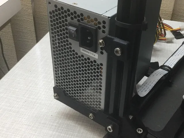 ATX PSU 2020 Mount with Spacer (Customizable)