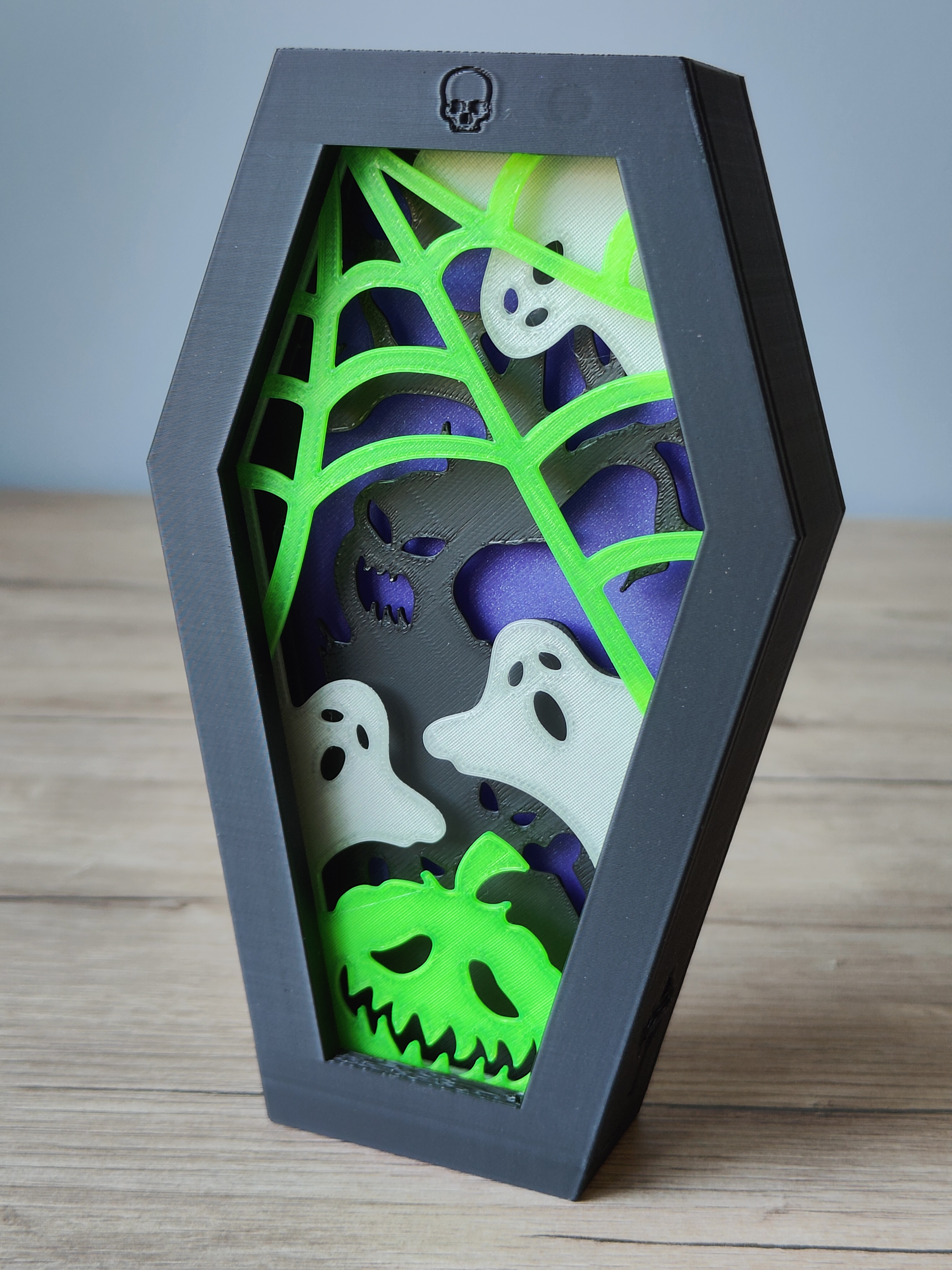Miniatura 2 do modelo 3D Ghosts Coffin Box