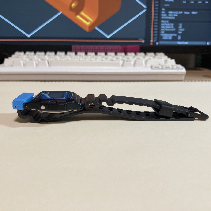 Miniatura 3 do modelo 3D casio watch adapter