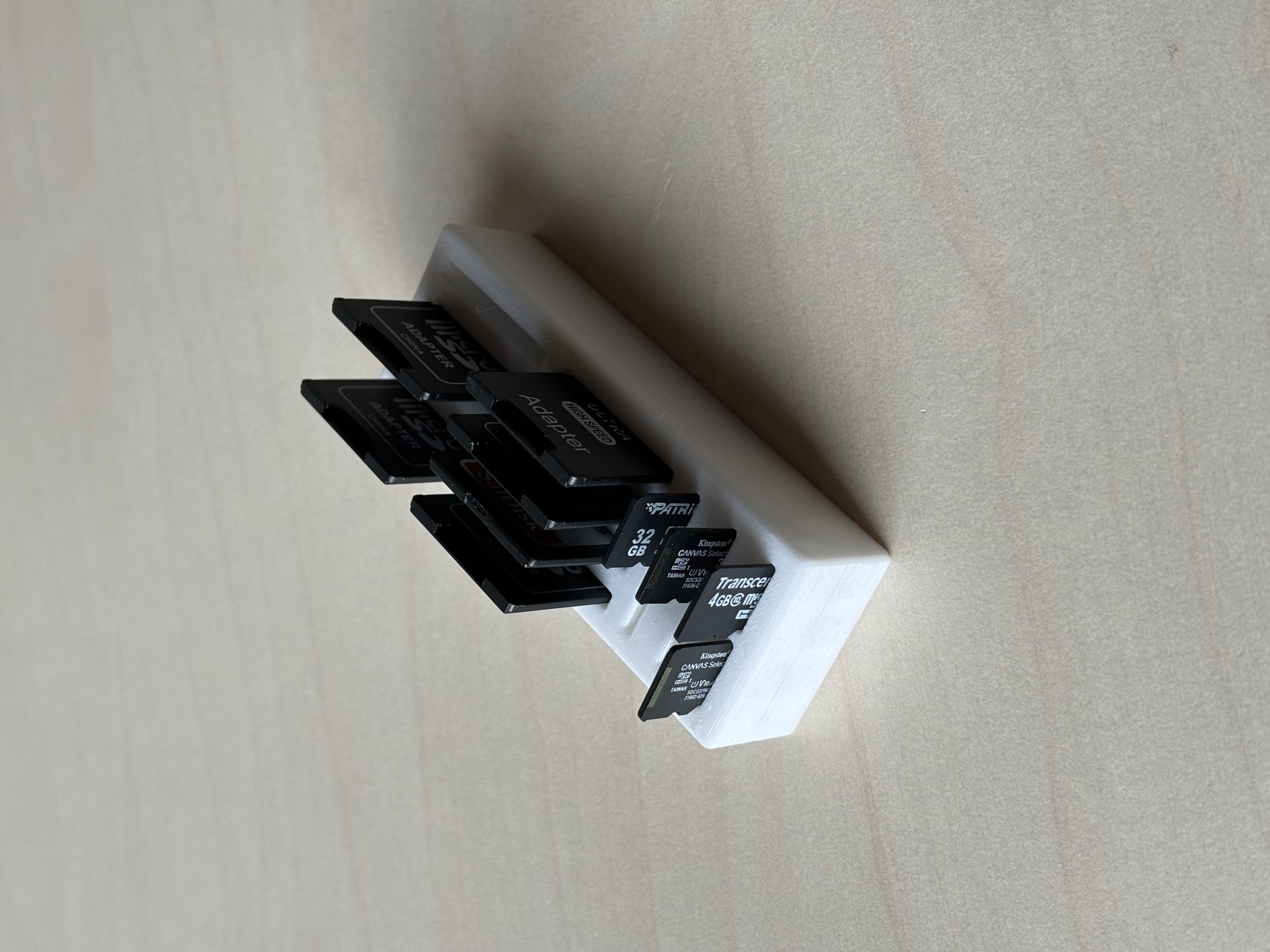 Sd card holder