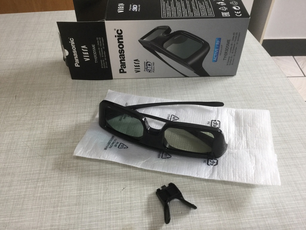 Panasonic Viera 3D Eyewear battery cover w.o. nose wings