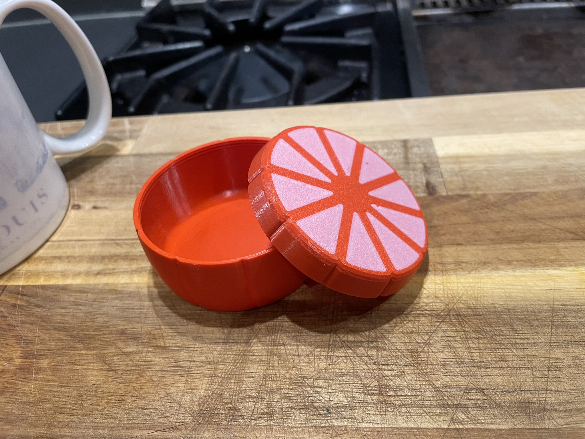 Pill or supplement jar - The Slice -