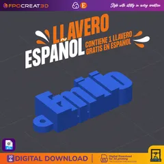 LLAVERO EMILIO NOMBRE