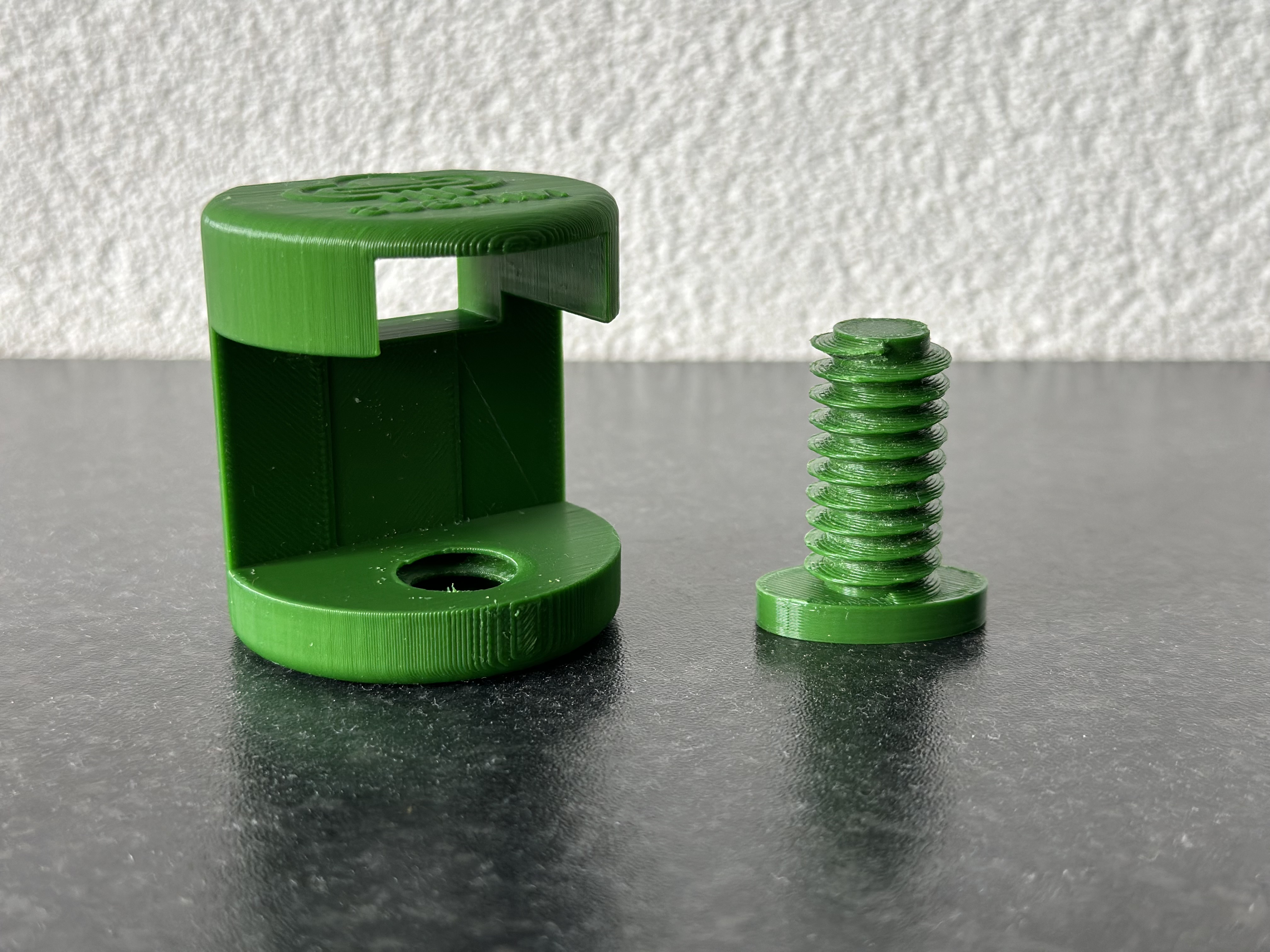Charging Cable Table Clamp (larger bolt and cable window)