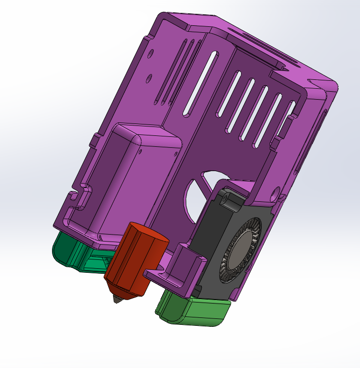 Creality Ender 3 V3 Ke Extruder Housing By Ilan Sabar 