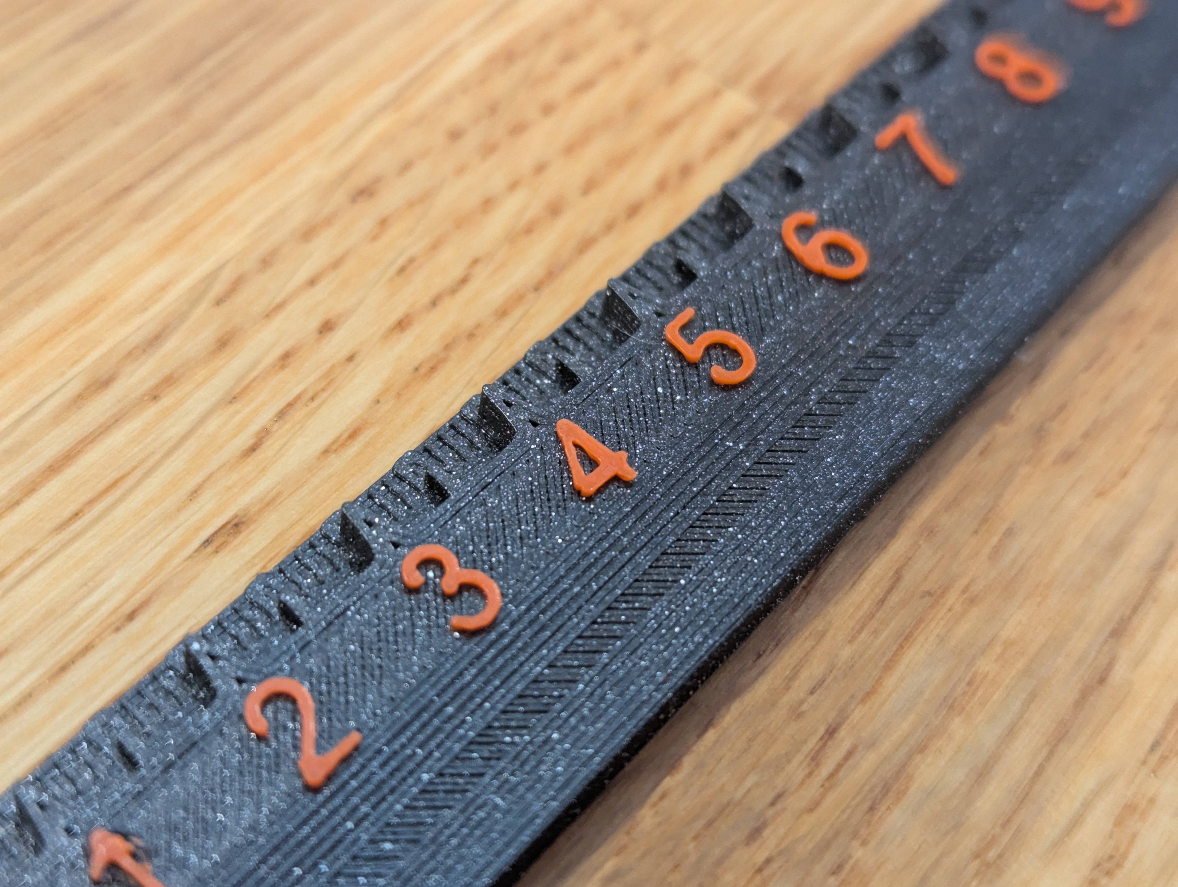 Simple ruler - Easy Color Change possible (multiple lengths)