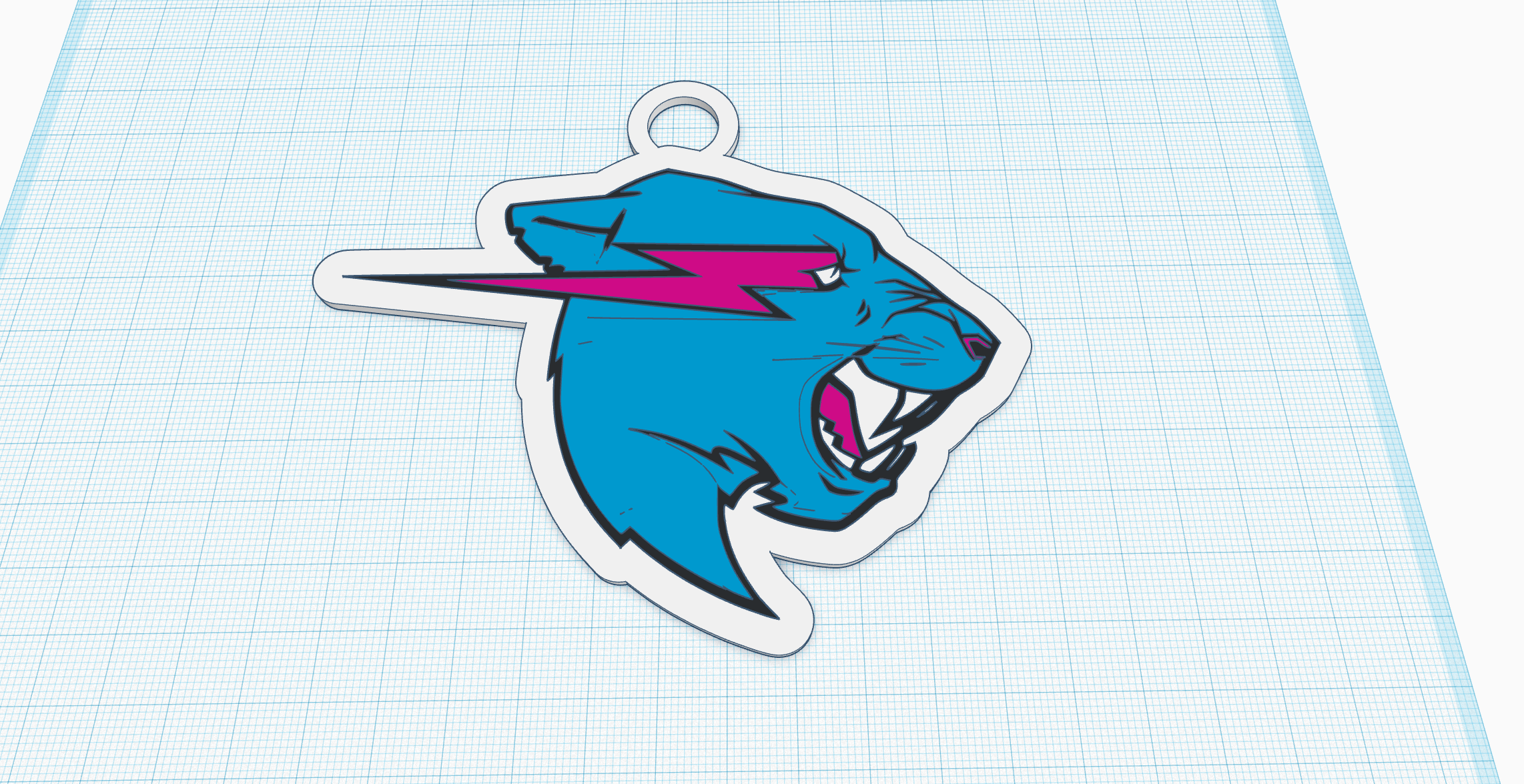 Llavero logo Mr. Beast