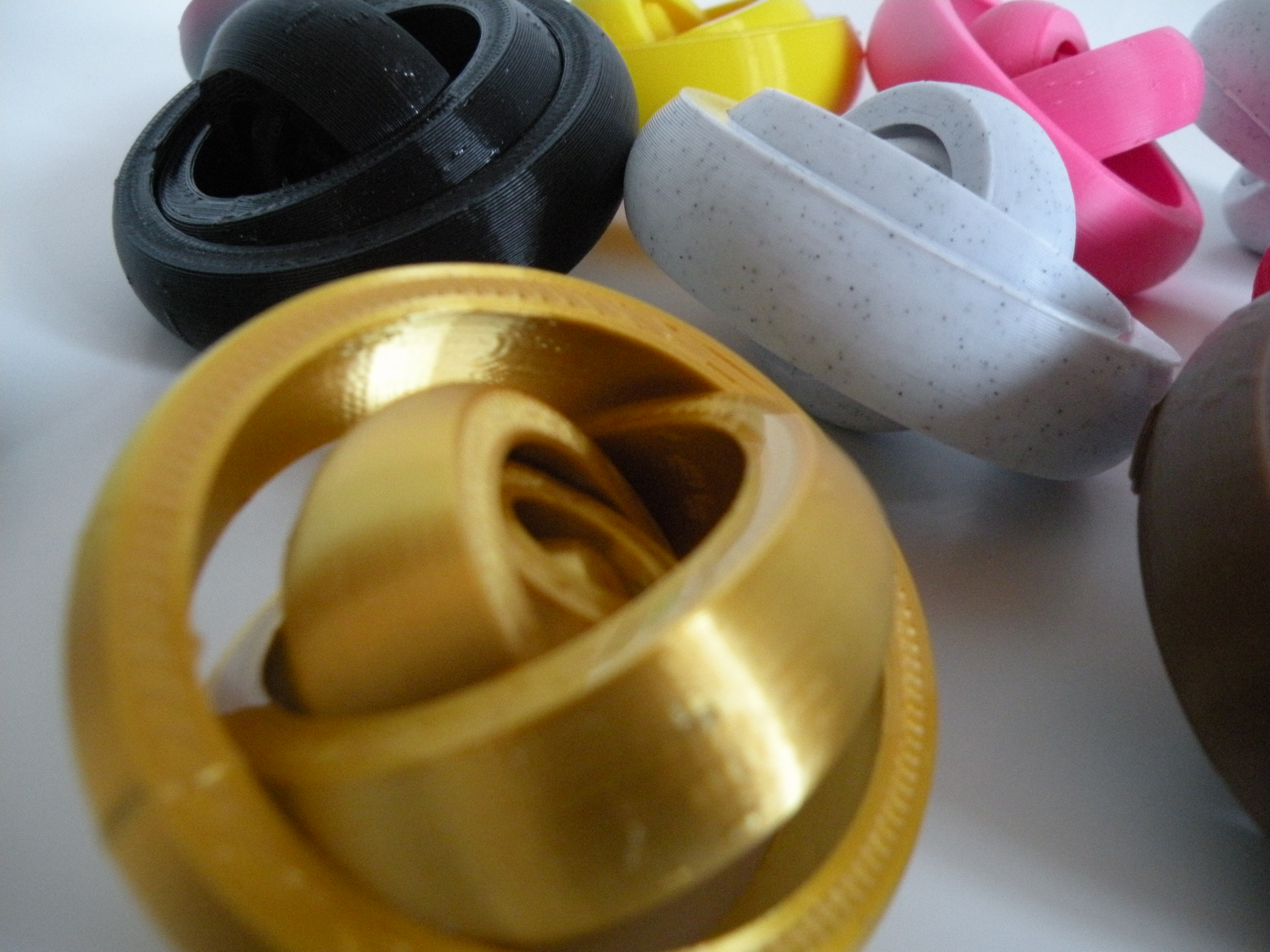 Rotating Rings Fidget Toy