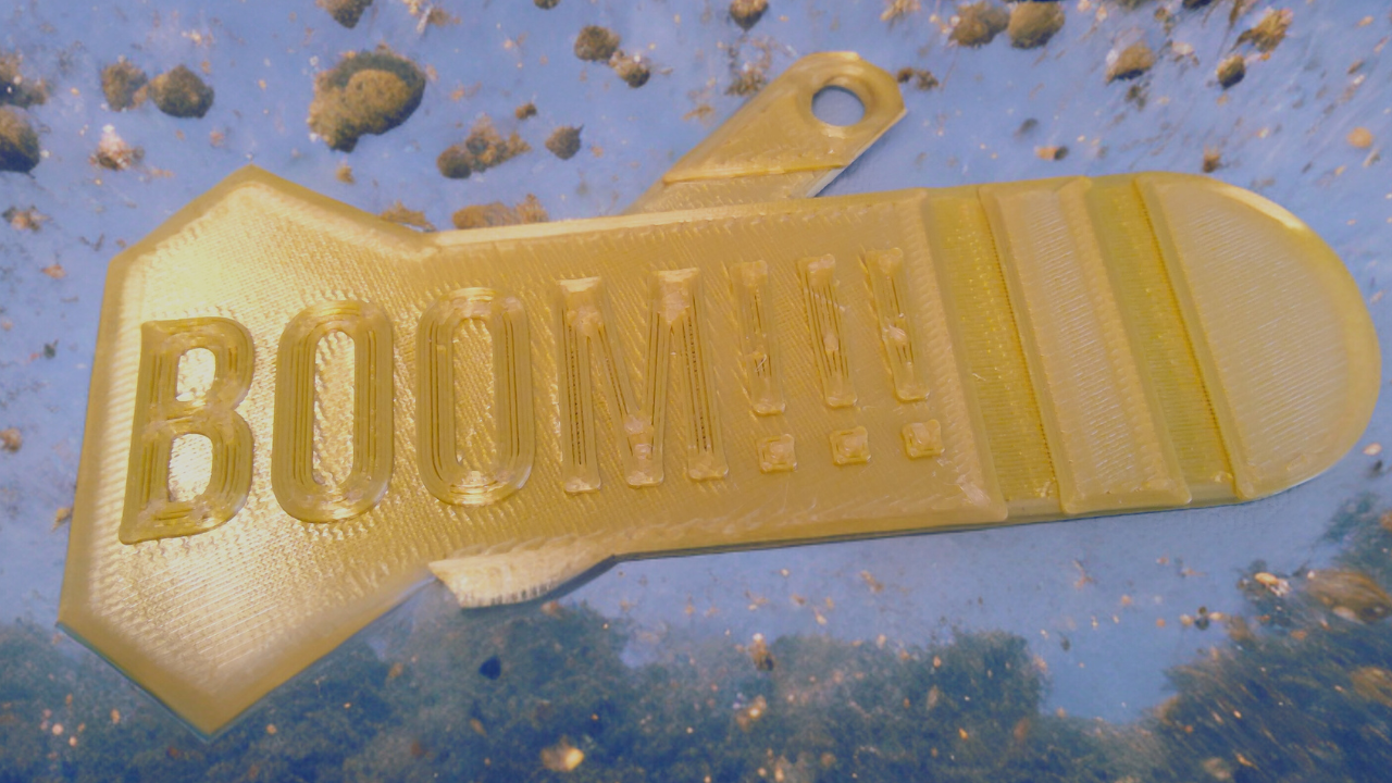 Boom!!! Keychain