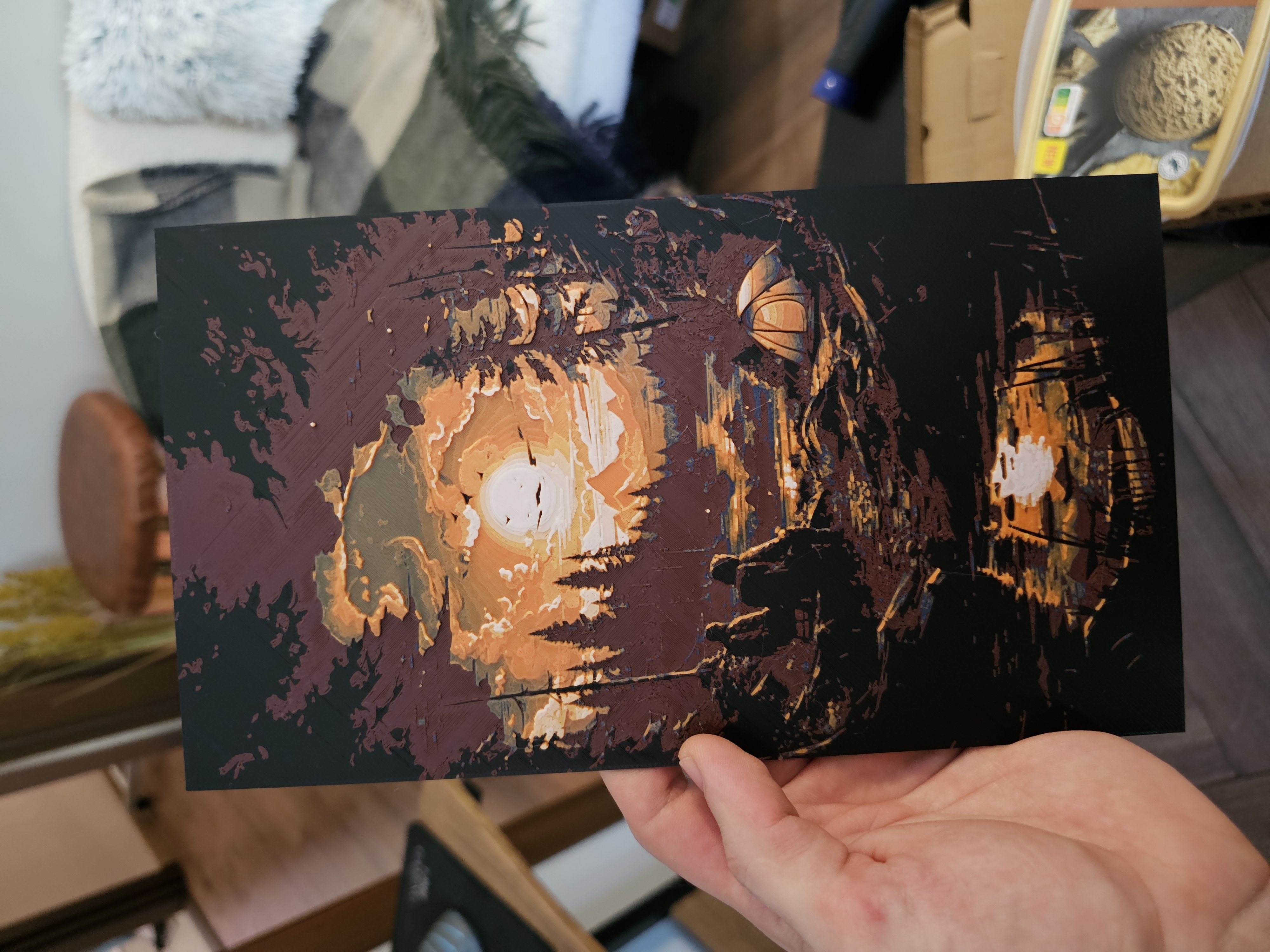 A Lakeside Bond - Filament Painting