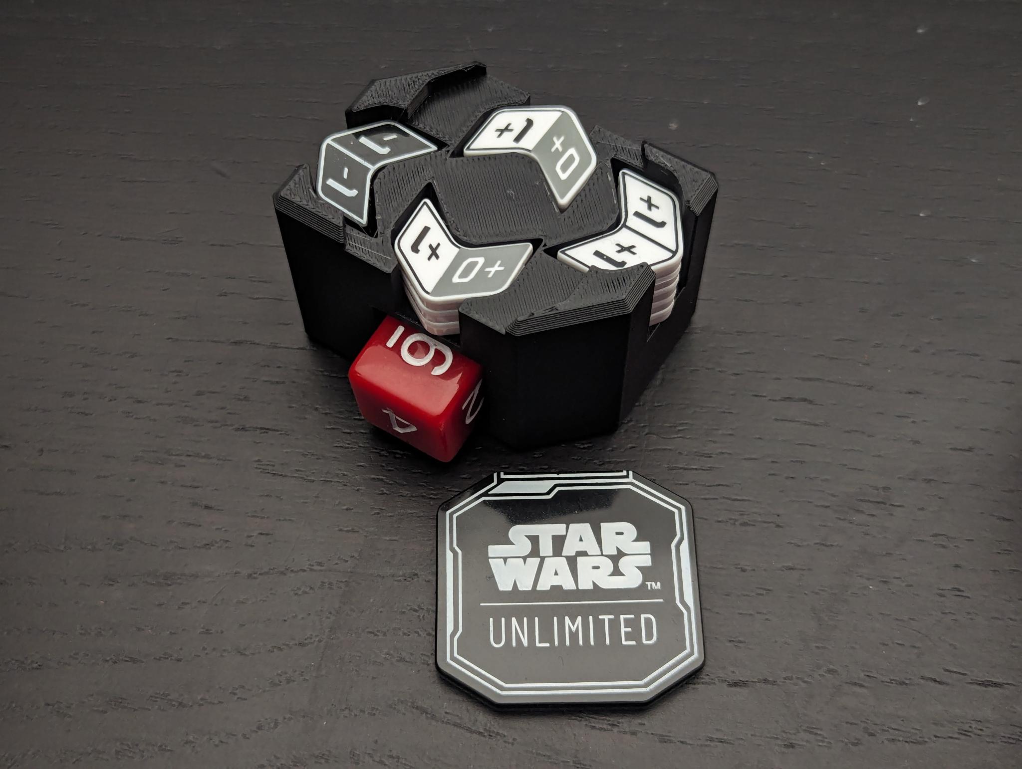 Center Insert with Dice Tunnel for Gamegenic Deckpod for Star Wars: Unlimited