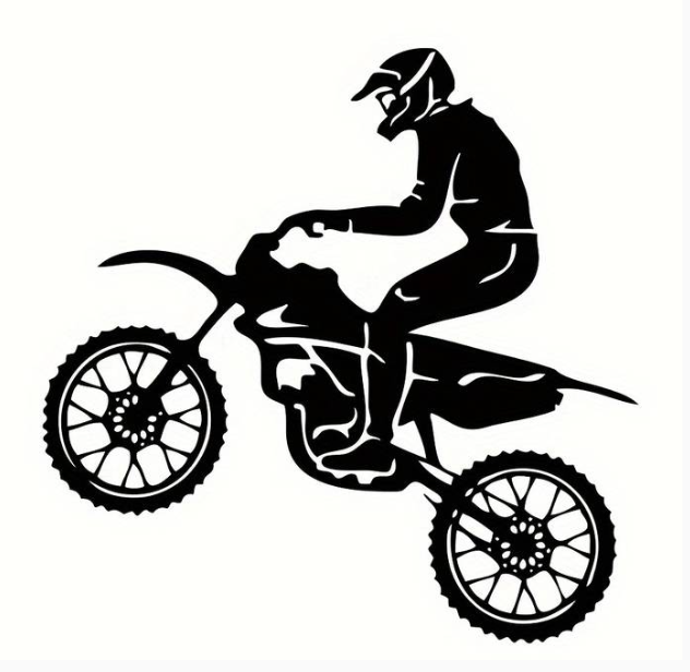 Motorcycle Explosion Model Wall art