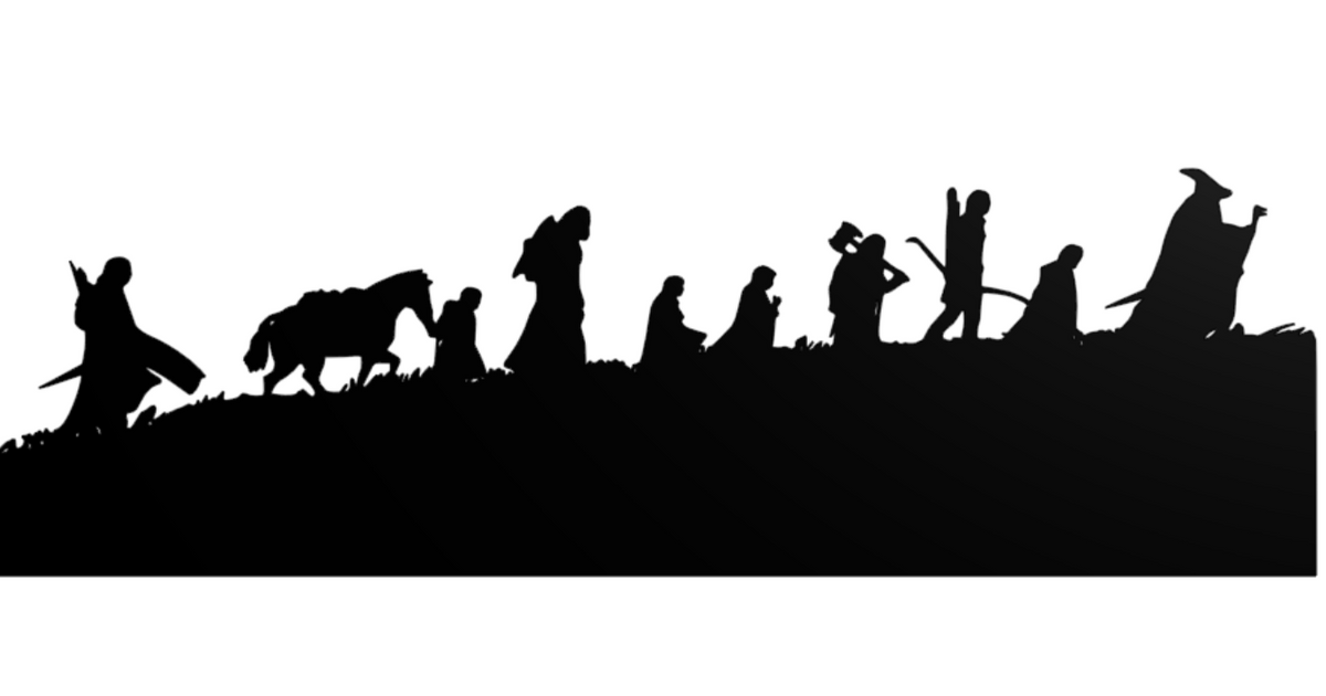 The lord of the rings - Fellowship - wall art by klimoma | Download free STL model | Printables.com the-lord-of-the-rings-fellowship-wall-art-by-klimoma-download-free-stl-model-printables-com