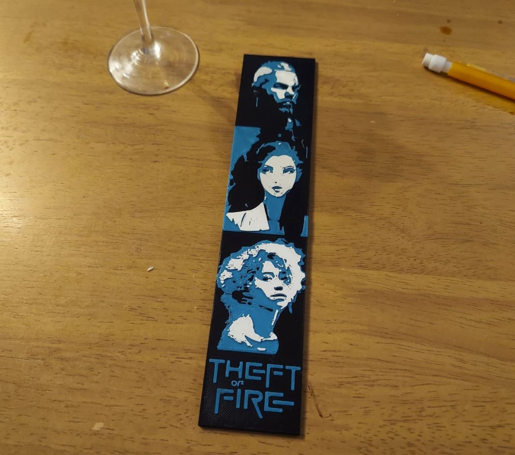 theft of fire bookmark