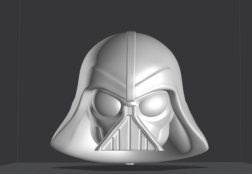 CHIBI-DART VADER HEAD