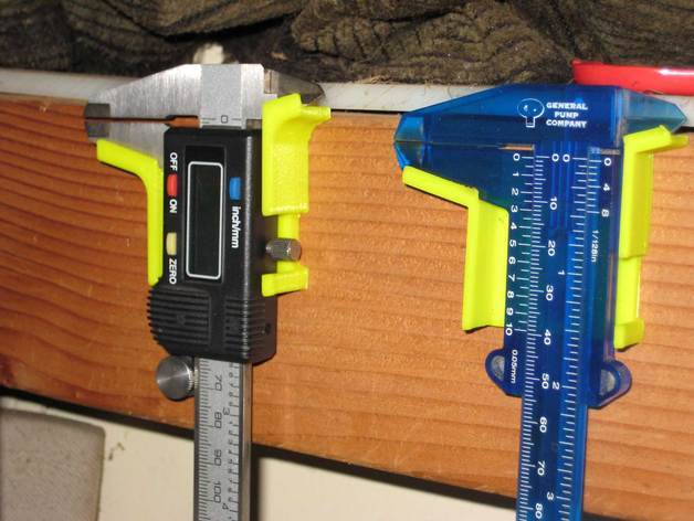 Digital Caliper Holder 3D model thumbnail