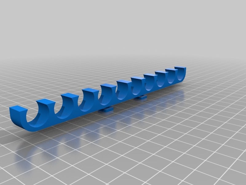 Nerf Dart Holder for Lidl's Powerfix Tool Wall Organizer by Avise