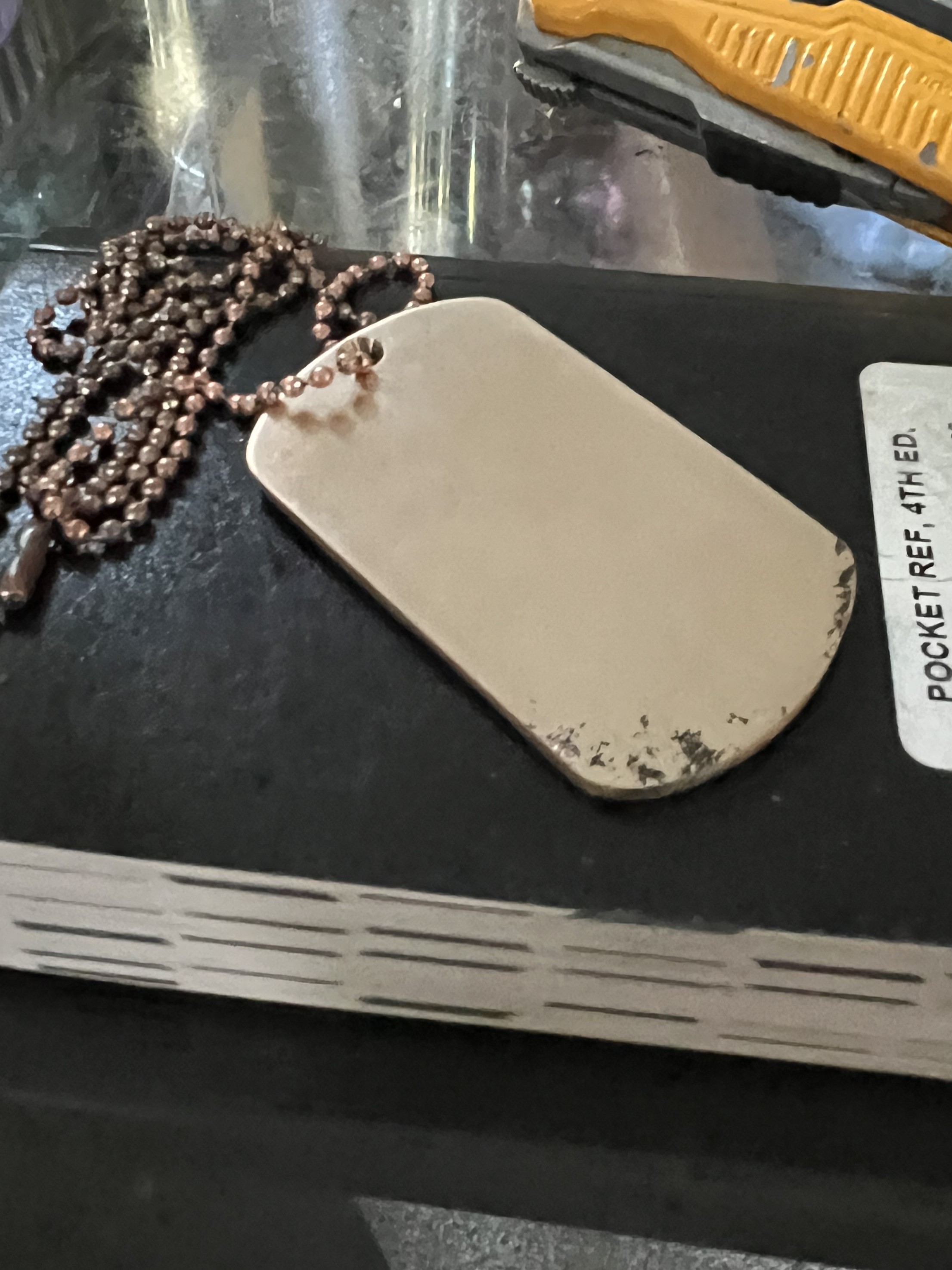 Helldivers Dogtag (Optimized for Casting) — miniatura 3