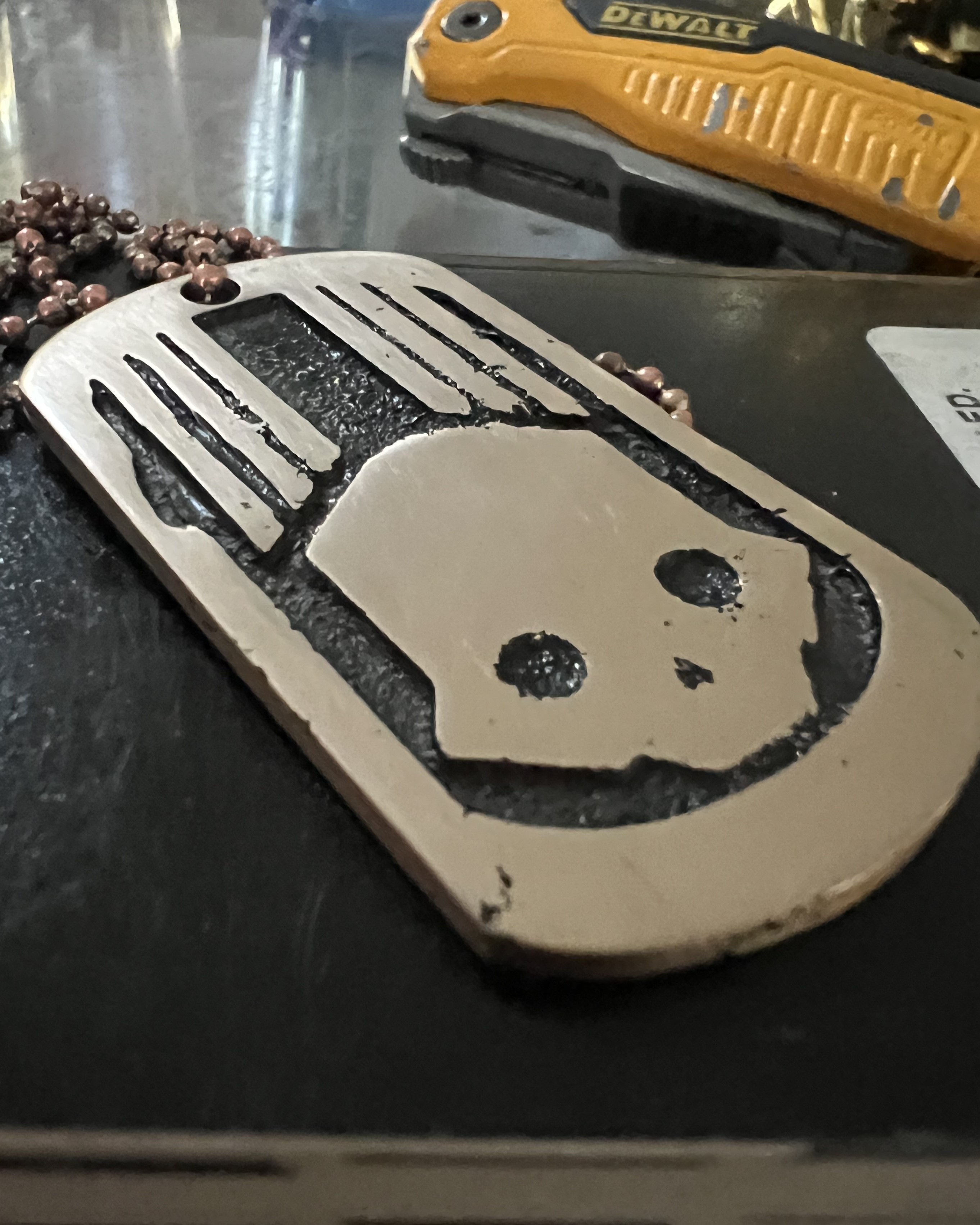 Helldivers Dogtag (Optimized for Casting)