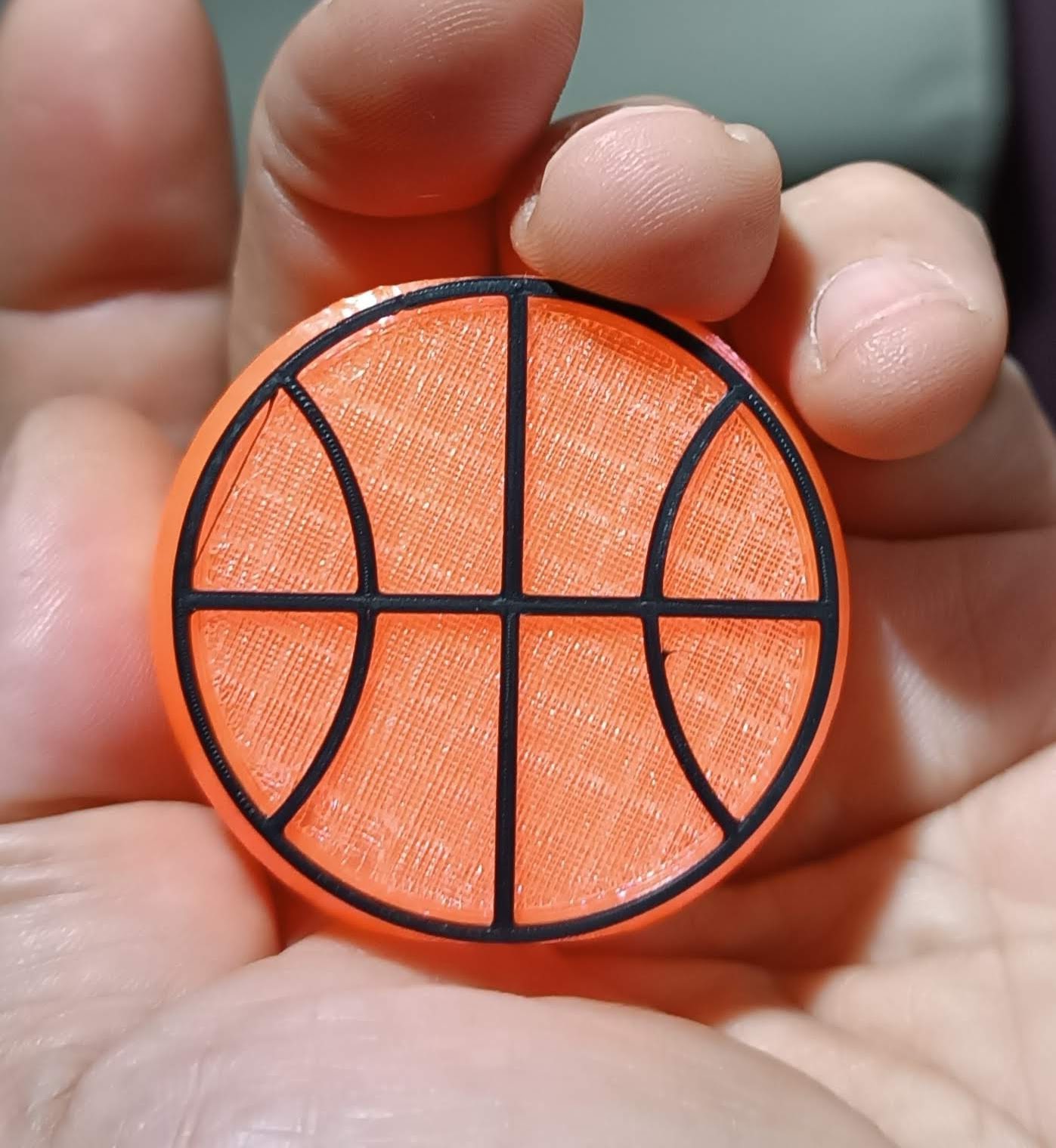 Basketball Ball Scarfring for Scout and Guide woggle - 2 colors por ...