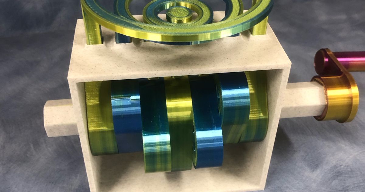 Water Droplet Automata by Kyst Download free STL model